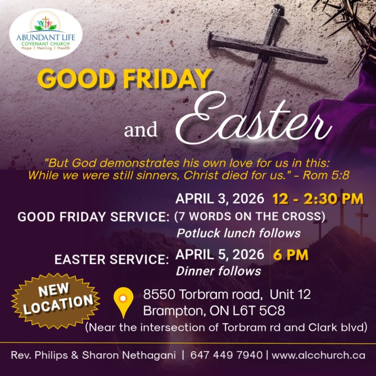 Good Friday and Easter Service