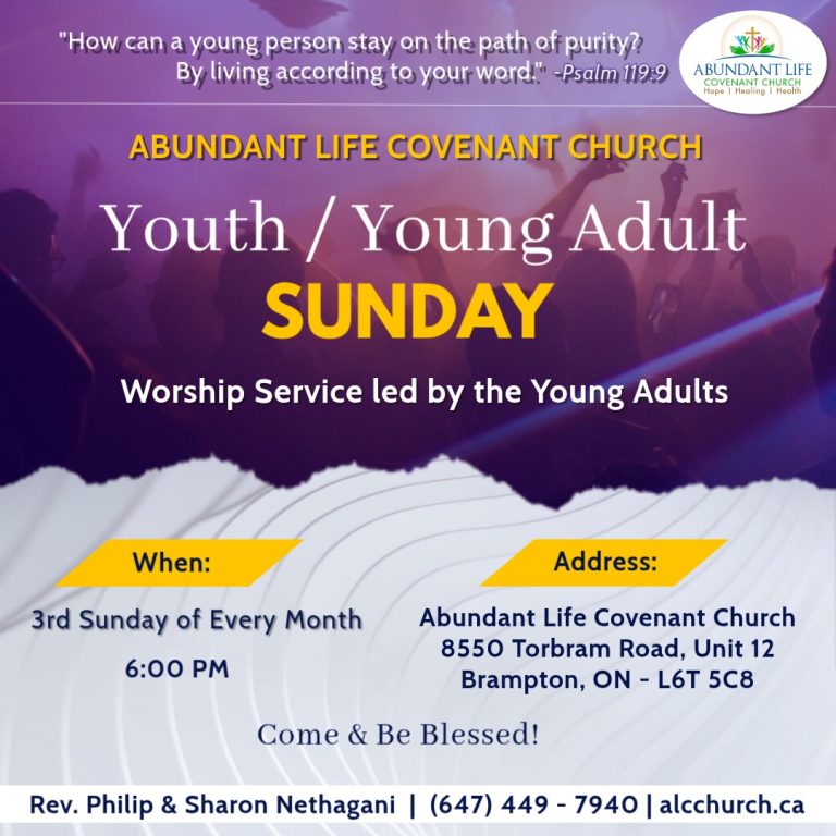 youth sunday service_church